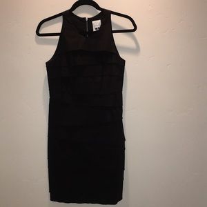 Nicole Miller Black scalloped dress 4